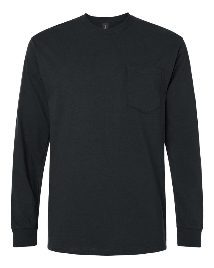 GILDAN Long Sleeve Pocket T-Shirt - 2410